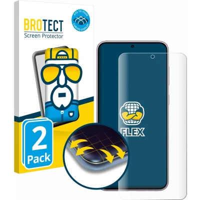 Afbeelding van BROTECT Screenprotector voor Samsung Galaxy S23 Plus Folie Beschermfolie transparant volledig dekking (2 Stuks)