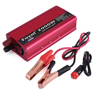 Afbeelding van Suuonee Auto omvormer, 2000 W DC 12 V naar AC 110 Omvormer Converter USB Oplader? t Adapter