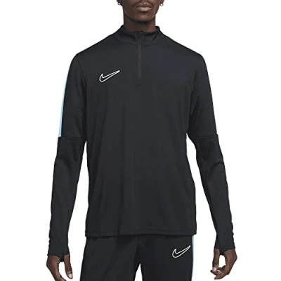 Afbeelding van Nike Performance M NK DF ACD23 DRIL TOP BR Longsleeve, Heren, Maat: Small, Black/baltic blue/white