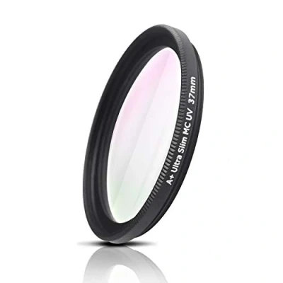 Afbeelding van UV filter met MRC multi coating, optisch glas uit Japan, Ultra Slim, CNC gefreesd aluminium frame. Voor Canon Sony Nikon Fujifilm Olympus Sigma Tamron Pentax Leica (37mm)
