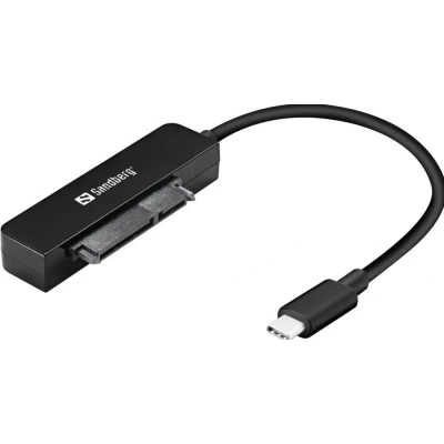 Afbeelding van Sandberg 136 37 behuizing voor opslagstations HDD /SSD Zwart 2.5
