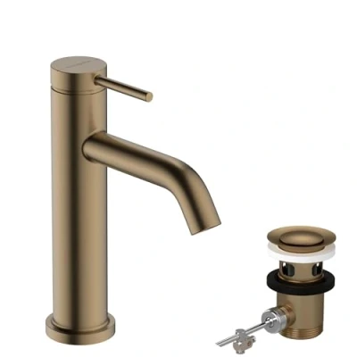 Afbeelding van Hg basin mix 110 tecturis s with pop up waste set bbr 73310140