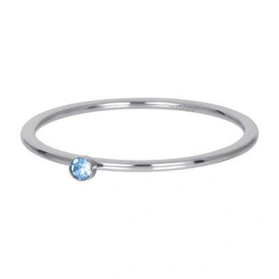 Afbeelding van Light sapphire 1 stone crystal iXXXi Vulring mm 20 / Silver