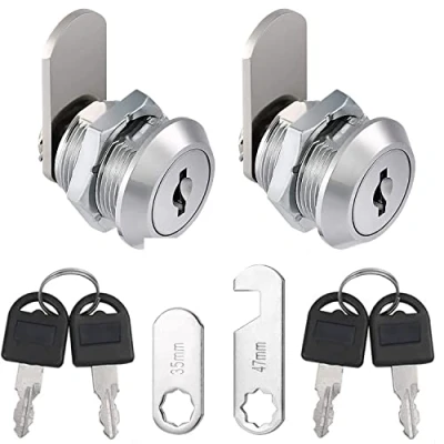 Afbeelding van Litensh 5/8 Inch Beveiliging Brievenbus Lock, 16 mm Brief Post Box Kast Lade Cam Toolbox Deur Kastsloten met Sleutels (2, mm)