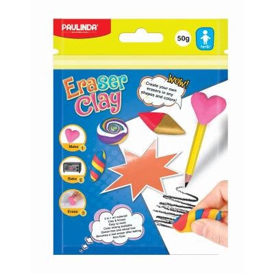 Afbeelding van Paulinda Knutselset Klei Gummetjes Maken, 50gr.
