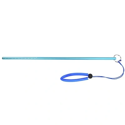 Afbeelding van Duiken Pointer Scuba Diving Aluminium Kietelwijzer Stick met Meting &amp; Lanyard vervanging voor (Blauw)