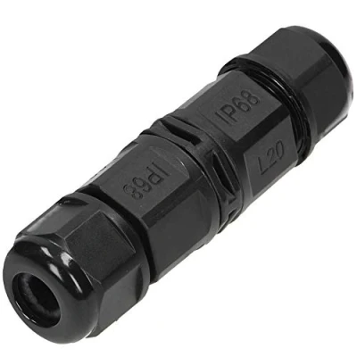 Afbeelding van Kabelverbinder &quot;Midi&quot; professionele kwaliteit IP68 450Vac, 25A Max. Stekker 3 polig 4.0mm² (Lasdoos/Kabeldoos/Kabelmof)
