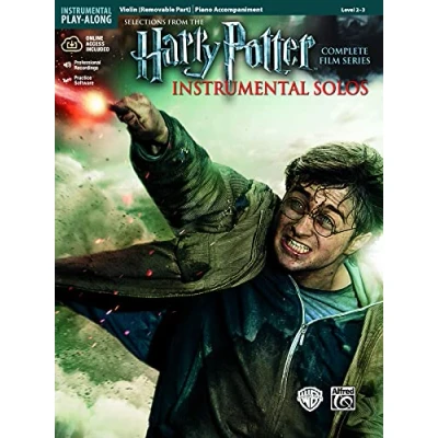 Afbeelding van Harry potter instrumental solos Complete films 1 8 violin book/cd +cd: From the Film Series