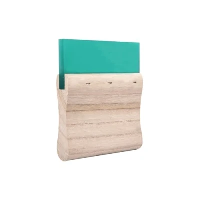 Afbeelding van OTNE zeefdruk Squeegee 4 maten Houten Scherm Inktschraper voor Afdrukken 10 cm/15 cm/20 cm/30 cm