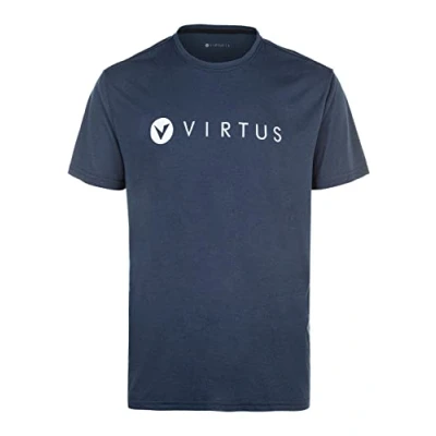 Afbeelding van VIRTUS Heren functioneel shirt Edwardo M S/S Logo Tee