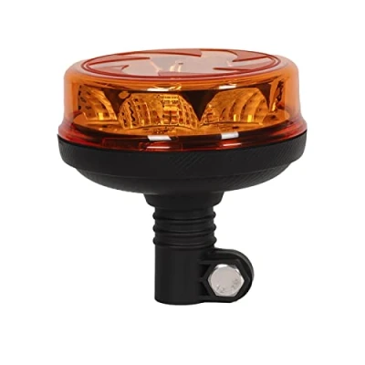 Afbeelding van AOHEWEI led waarschuwingslicht Amber, 3 knipperende en roterende patronen 12/24V 16 delige stroboscooplamp voor landbouwmachines Bedrijfsvoertuig Schoolbus Tractor Graafmachines Vrachtwagen