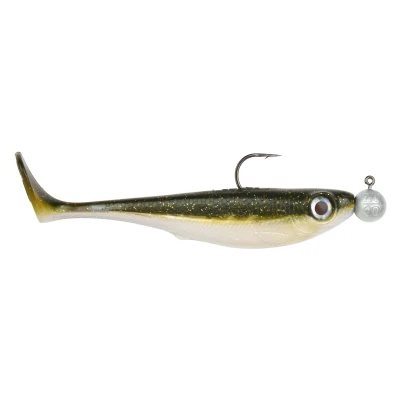 Afbeelding van Spro Iris The Boss To Go Shad UV Olive 14cm (10g) (7/0)