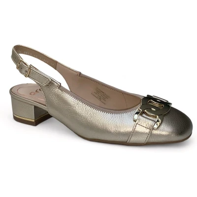 Afbeelding van Ara Dames goud pumps &amp; hakschoenen maat 38