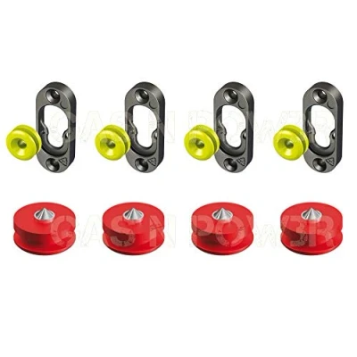 Afbeelding van Button Fix Type 1 Flush Bracket Marker Guide Kit Aansluitpanelen x4 + 4 Gereedschap