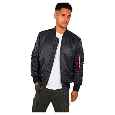 Afbeelding van Alpha Industries MA1 VF 59 LONG Bomberjacks, Heren, Maat: Large, Iron grey