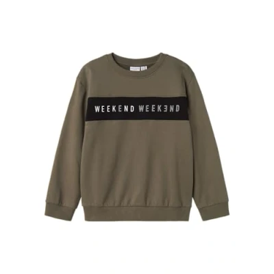 Afbeelding van NAME IT NKMVANCE LS NREG SWEAT BRU Jongens Trui Maat 122/128