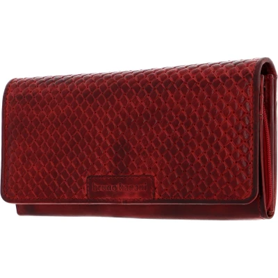 Afbeelding van bruno banani Portemonnee Wichita Wallet With Flap Quer Red Rood