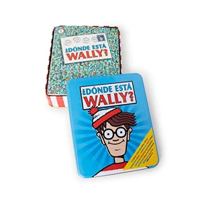Afbeelding van ¿Dónde está Wally? En una caja metálica que contiene cinco increíbles libros: Wally ahora? El ... libro mágico