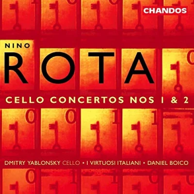 Afbeelding van Dmitry Yablonsky Nino Rota Cello Concertos Nos 1 &amp; 2 (CD)