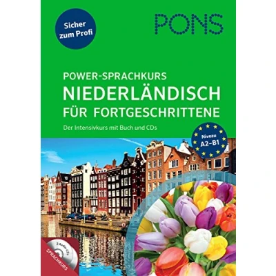 Afbeelding van PONS Power Sprachkurs Niederländisch für Fortgeschrittene: Der Intensivkurs mit Buch und Audio Online (beiliegende CD können ggf. beschädigt sein).