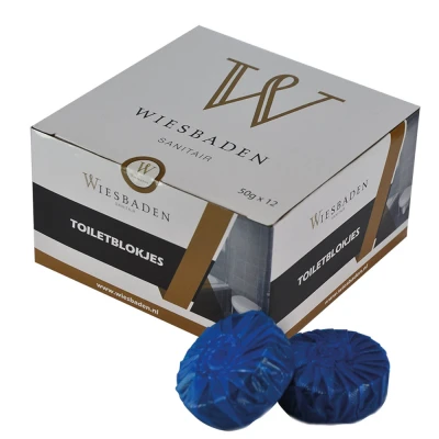 Afbeelding van Wiesbaden set Ã 12 stuks toiletblokjes blauw tbv Geberit