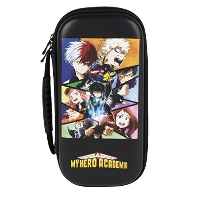 Afbeelding van My Hero Academy beschermhoes opbergcase Nintendo Switch hardcase zwart (Switch/Oled/Lite)