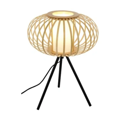 Afbeelding van BRILONER ROTTI Tafellamp 39.5 cm 1x E27, max. 10W bamboe