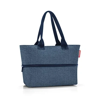 Afbeelding van reisenthel Unisex Shopper E1 Bagage handbagage (1 stuk), Twist Blue, Eén maat, BAG