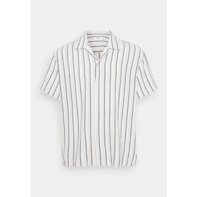 Afbeelding van JACK &amp; JONES PLUS SIZE casual overhemd met textuur ecru