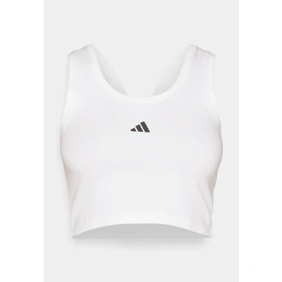 Afbeelding van adidas Sportswear Essentials Small LOGO Lifestyle Top, Dames, Maat: Medium, White/black