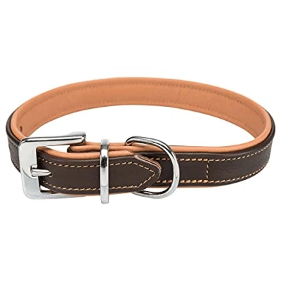 Afbeelding van Trixie Active Comfort halsband leer 30 mm x 47 54 cm