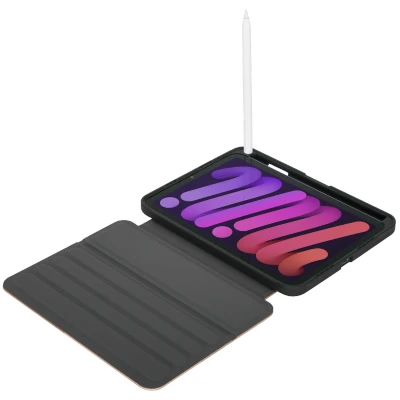 Afbeelding van Targus Click In Apple iPad Mini 6 Book Case Roségoud