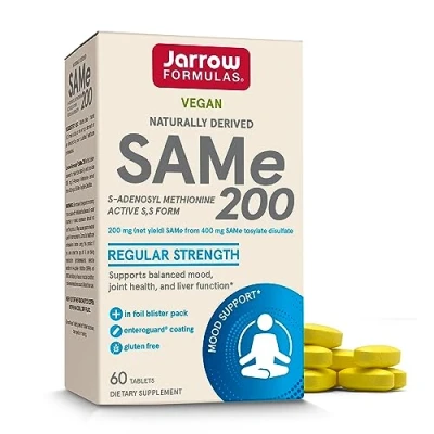 Afbeelding van SAM e 200mg 60 tabletten S adenosylmethionine Jarrow Formulas