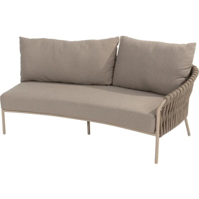 Afbeelding van Comino 2 zitsbank linkerarm latte 4 Seasons Outdoor