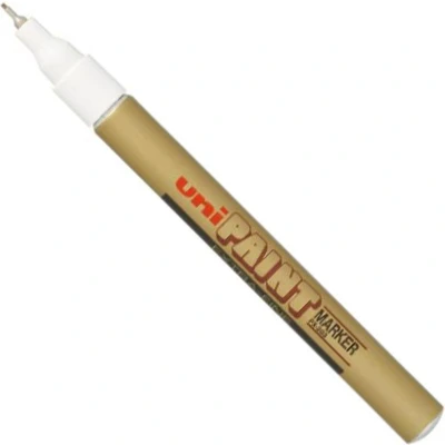 Afbeelding van Uni Paint Gouden PX 203 Marker Extra fijne 0,8mm punt
