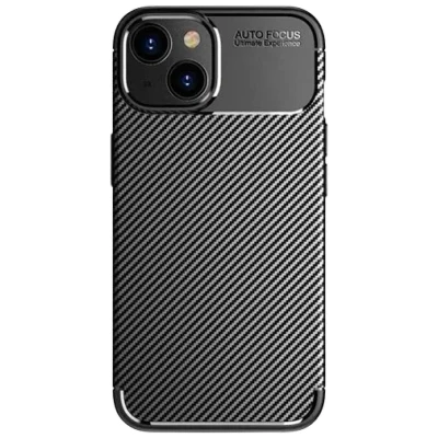 Afbeelding van Just in Case Rugged TPU Back Cover Zwart Apple iPhone 14 Plus