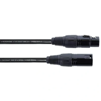 Afbeelding van Cordial EM 0.5 FM Microkabel 0,5 m Microfoonkabel