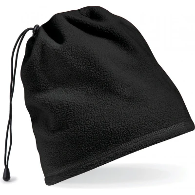Afbeelding van Beechfield Suprafleece Snood/hat Combo B285 Black
