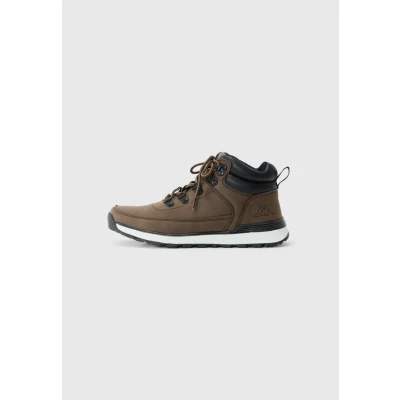 Afbeelding van Kappa Monsi Unisex Veterlaarzen voor kinderen, Maat: 39, Dark brown/black Kunststof