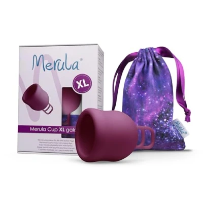 Afbeelding van Merula Herbruikbare Menstruatiecup XL Galaxy Paars