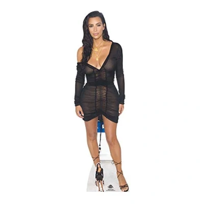 Afbeelding van Star Cutouts Ltd CS639 Kim Kardashian levensgrote kartonnen uitgesneden, meerkleurig 160 x 48 cm