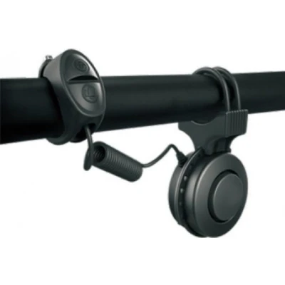 Afbeelding van Mirage fietshoorn T 002 80/90dB 6,5 cm ABS/PC zwart 2 delig