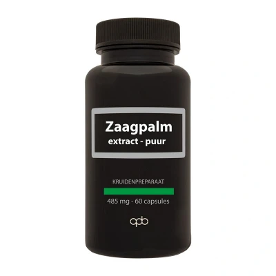 Afbeelding van Apb Holland Zaagpalm Extract 485mg Puur, 60 capsules