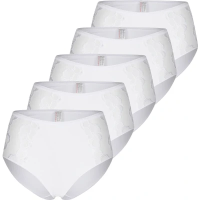 Afbeelding van Nina von C. Taillen 5ER PACK Basic Slip, Dames, Maat: 50, Weiß