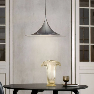 Afbeelding van Hanglamp Gubi Semi, Ø 47 cm, antraciet