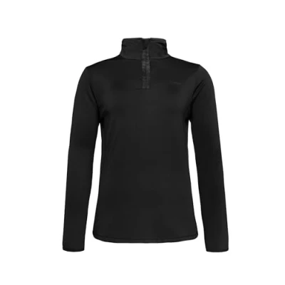 Afbeelding van Skipully Protest Women Fabriz 1/4 Zip True Black L