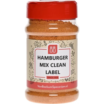 Afbeelding van Van Beekum Specerijen Hamburger Mix Clean Label Strooibus 160 gram
