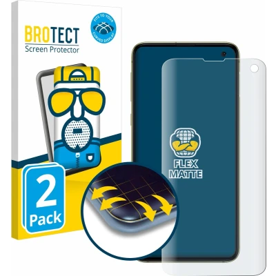 Afbeelding van BROTECT Screenprotector voor Samsung Galaxy S10e Folie Beschermfolie matte volledig dekking (2 Stuks)