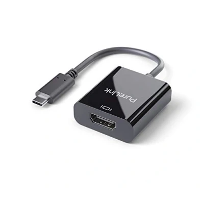 Afbeelding van PureLink IS181 USB C naar HDMI adapter 4K60 iSerie 0,10m, zwart