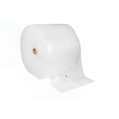 Afbeelding van Noppenfolie Met Grote Noppen, 50cm X 50mtr, 100my. 1 Rol. Transparant (1 Rol)